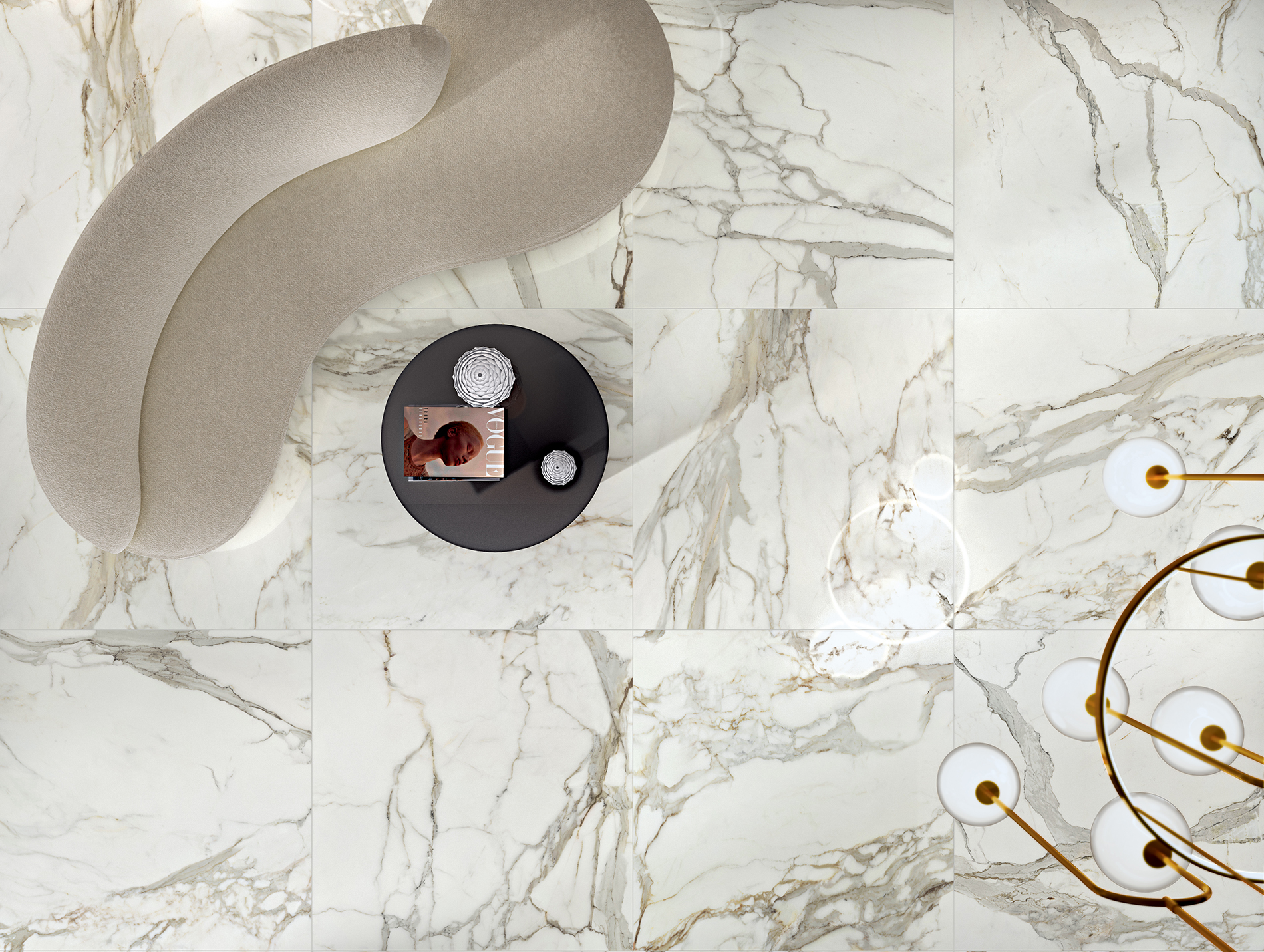 Kerlite Plus RS CDE allure calacatta glossy 65mm boutique 002 1