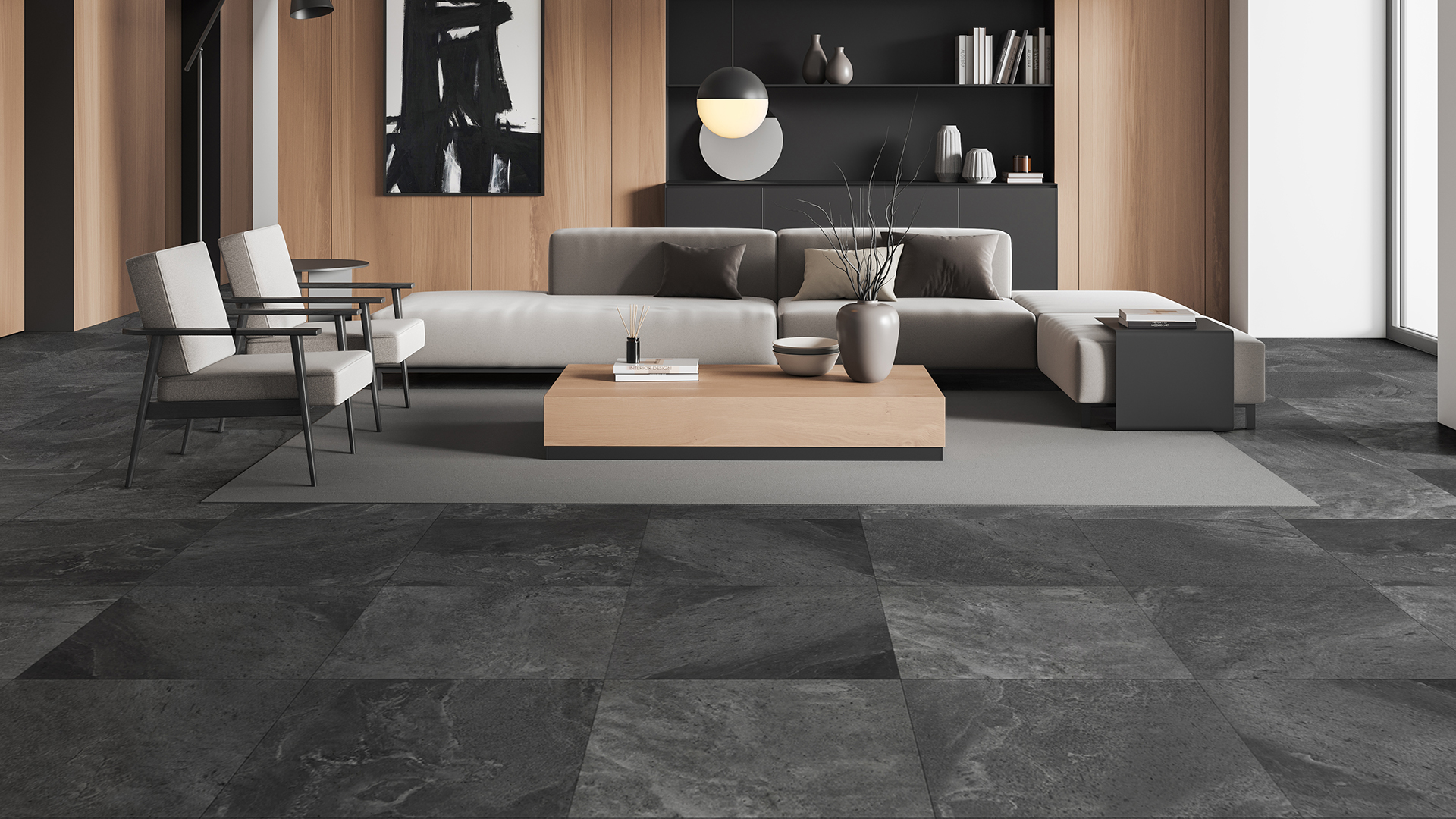Losa Stone F10224 R10 Dark Gray copy